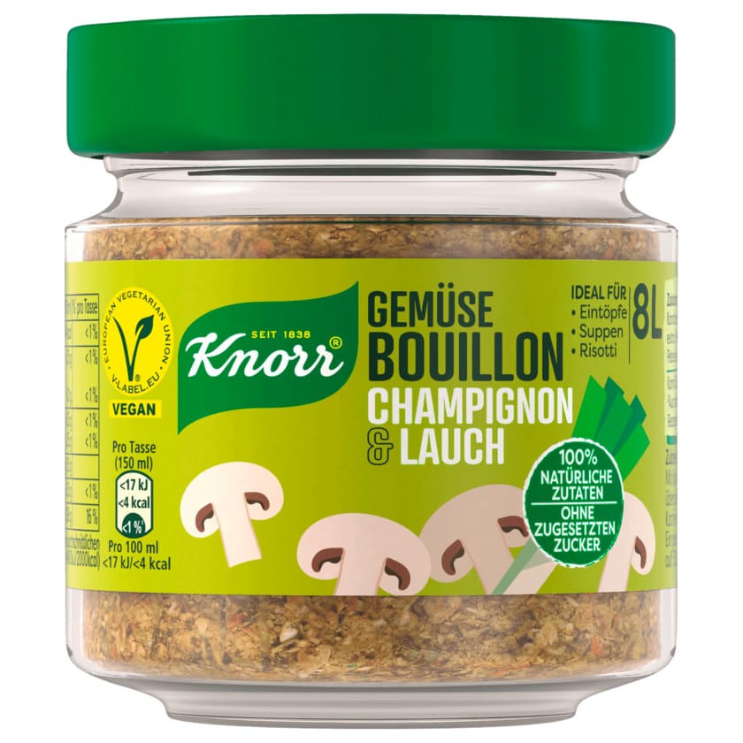 Knorr Gemüse Bouillon Champignon & Lauch 8l